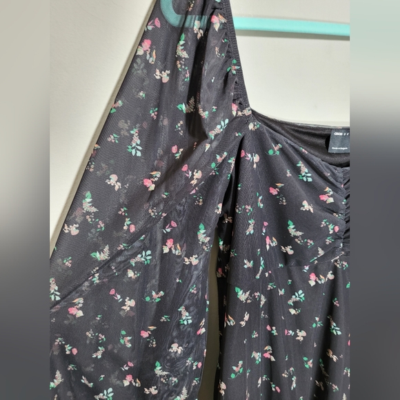 NWOT ASOS DESIGN Dress | Size 12 | Mini Tea Dress | Semi Sheer | Fairy - Picture 7 of 9